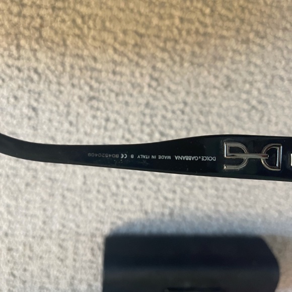 Dolce & Gabbana Eyeglasses Frames Black DG3062 858  Rectangular 54-16-140 - Picture 4 of 8